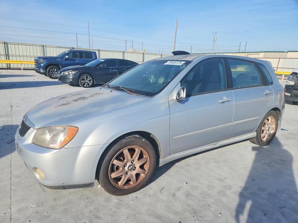 KIA SPECTRA 2005 with VIN KNAFE161855090619 - Photo from auction