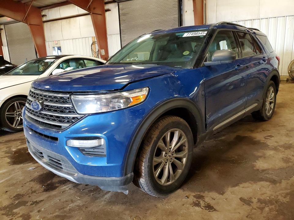 FORD EXPLORER 2020 with VIN 1FMSK8DH2LGC58383 - Photo from auction