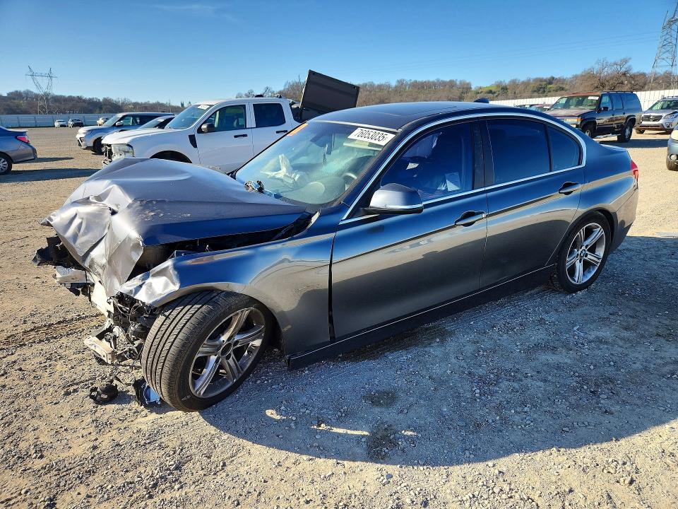 BMW 328 2015 with VIN WBA3C1C52FP116525 - Photo from auction