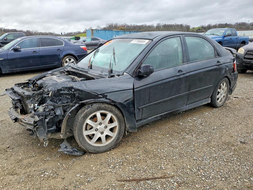 KIA SPECTRA 2006 with VIN KNAFE122665246771 - Photo from auction