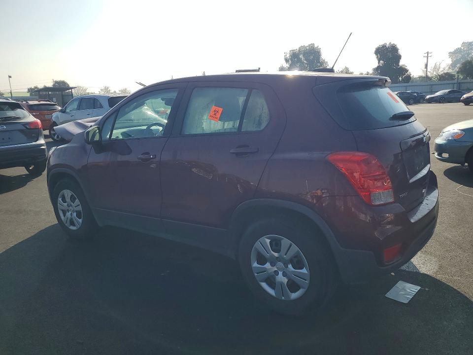 Photo 2 from auction – 2017 CHEVROLET TRAX with VIN 3GNCJKSB8HL157169