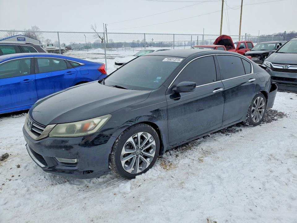 HONDA ACCORD 2013 with VIN 1HGCR2F57DA106593 - Photo from auction