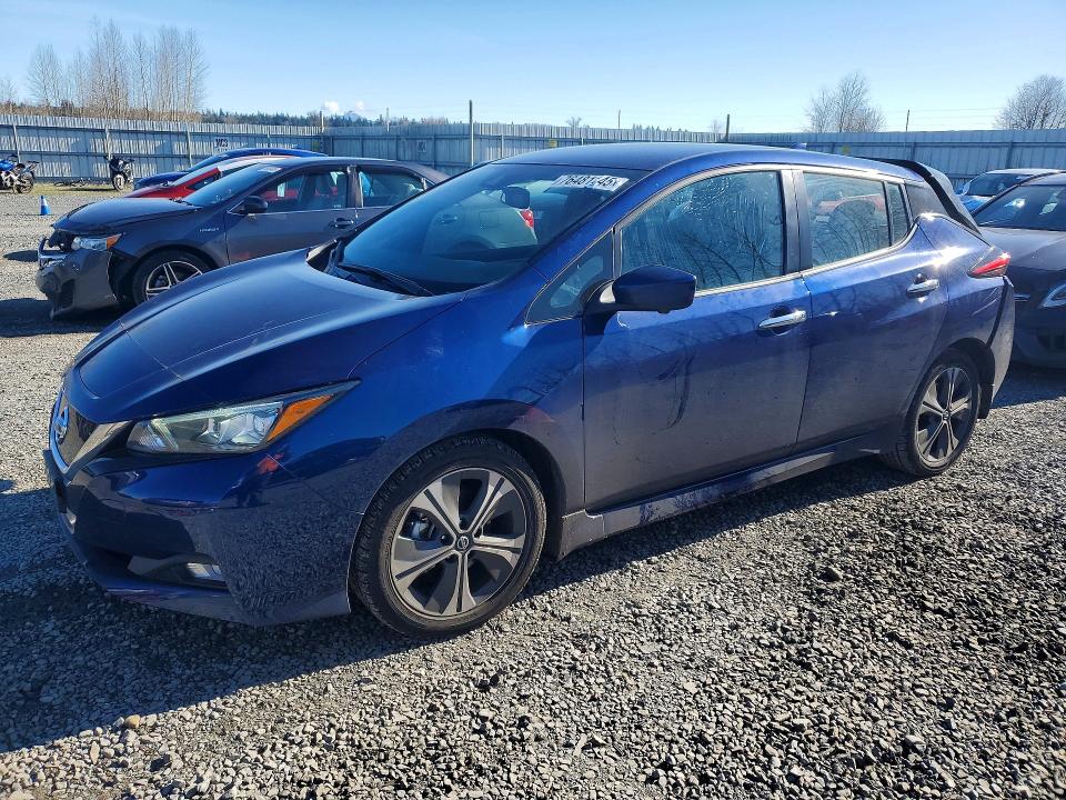 Photo 1 from auction – 2021 NISSAN LEAF SV with VIN 1N4AZ1CV6MC555343