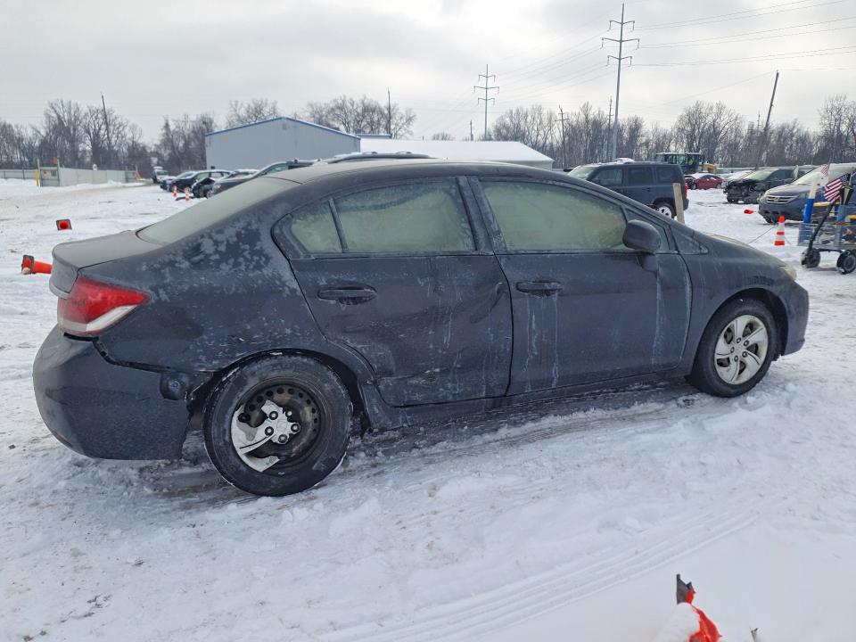 Photo 3 from auction – 2013 HONDA CIVIC LX with VIN 19XFB2F55DE080718