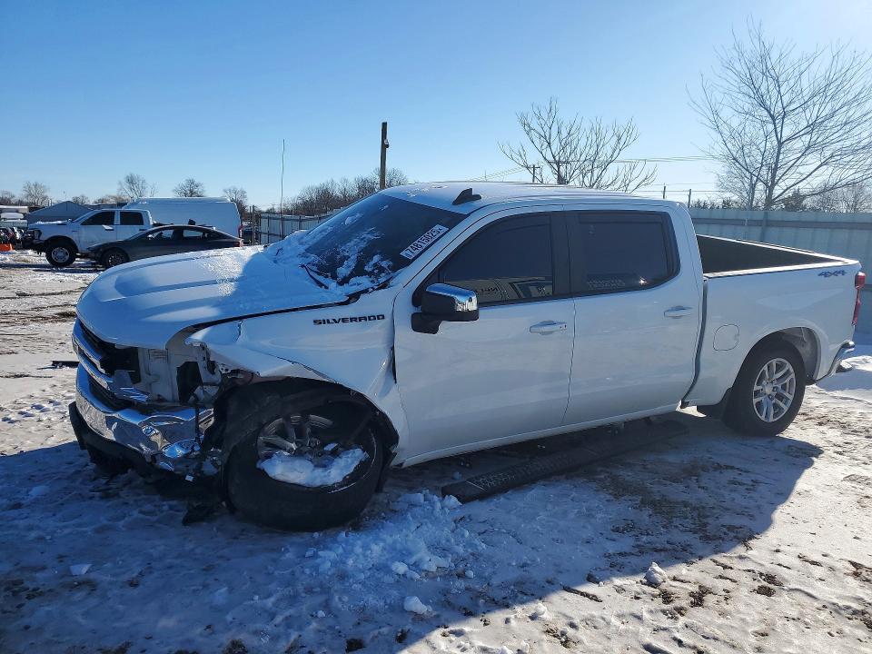 CHEVROLET SILVERADO LTD 2022 with VIN 1GCPYJEK2NZ134650 - Photo from auction