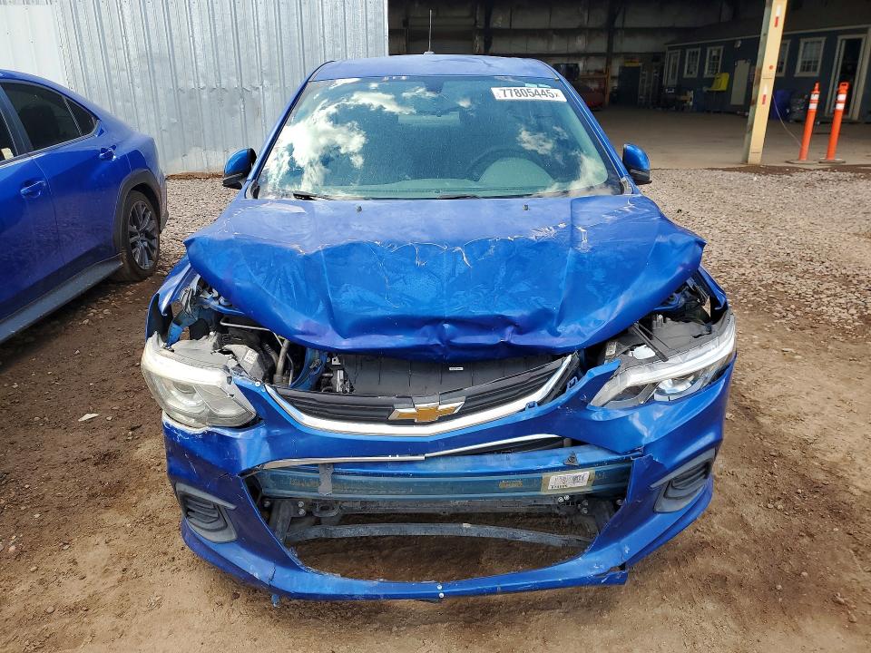 Photo 5 from auction – 2017 CHEVROLET SONIC with VIN 1G1JB5SH4H4126647