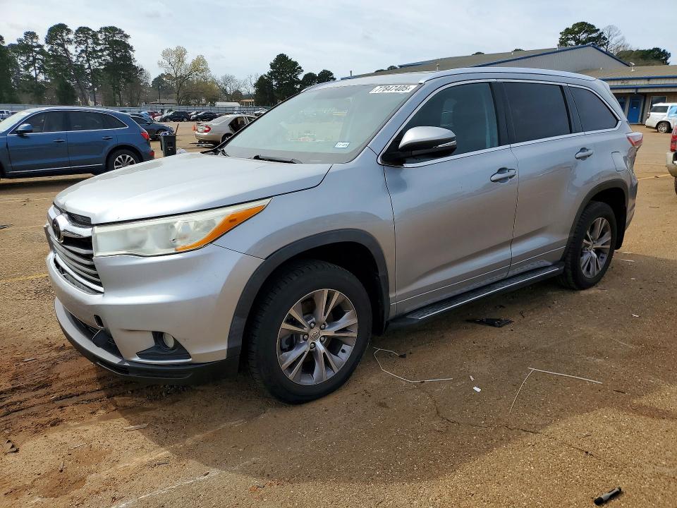TOYOTA HIGHLANDER 2014 with VIN 5TDKKRFH8ES025494 - Photo from auction