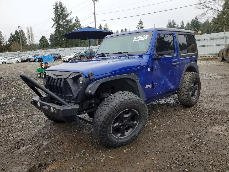 Photo 1 from auction – 2019 JEEP WRANGLER with VIN 1C4GJXAG4KW615375