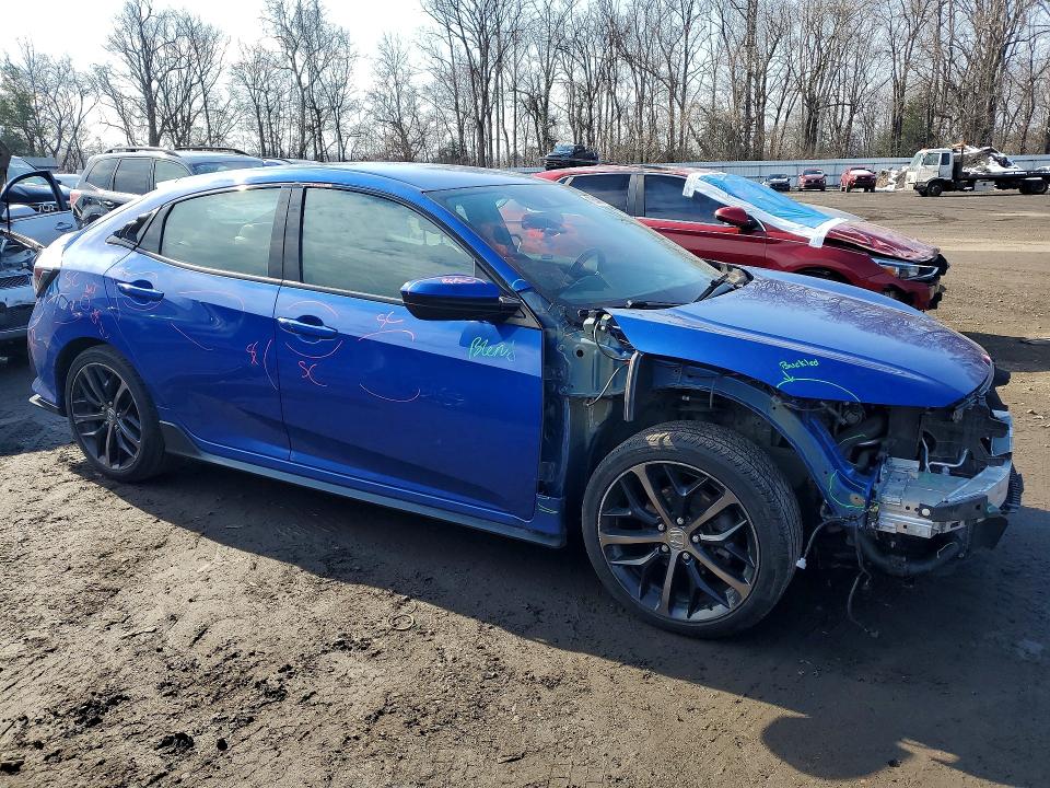 Photo 4 from auction – 2020 HONDA CIVIC with VIN SHHFK7H42LU222855
