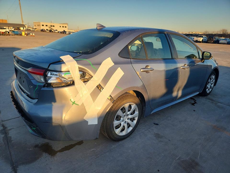 Photo 3 from auction – 2020 TOYOTA COROLLA with VIN JTDEPRAE1LJ112045