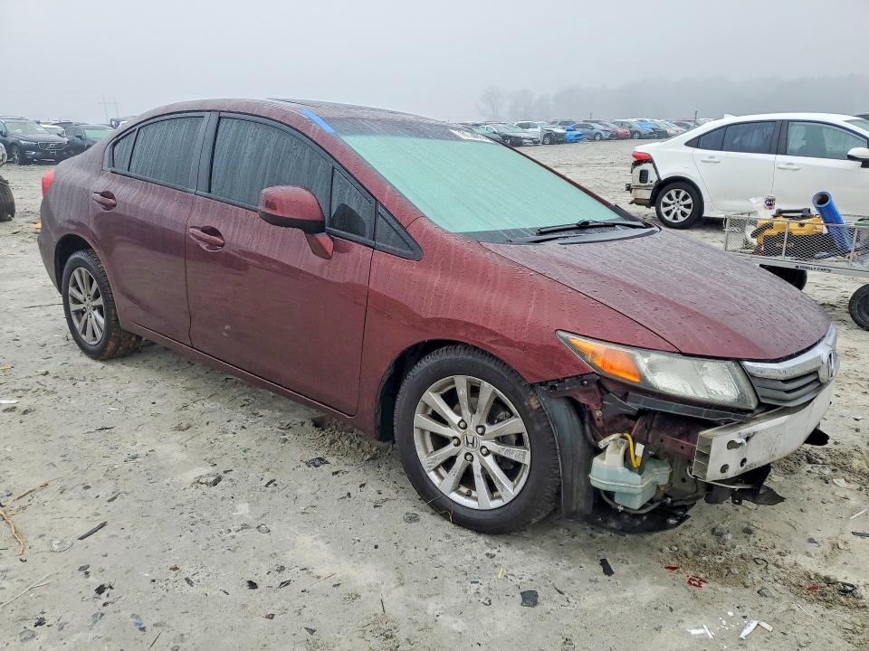 Photo 4 from auction – 2012 HONDA CIVIC with VIN 19XFB2F85CE100135