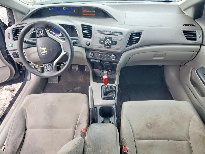 Photo 8 from auction – 2012 HONDA CIVIC LX with VIN 19XFB2E55CE052286