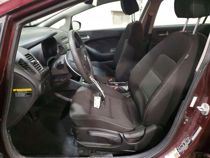 Photo 7 from auction – 2017 KIA FORTE LX with VIN 3KPFK4A78HE015596