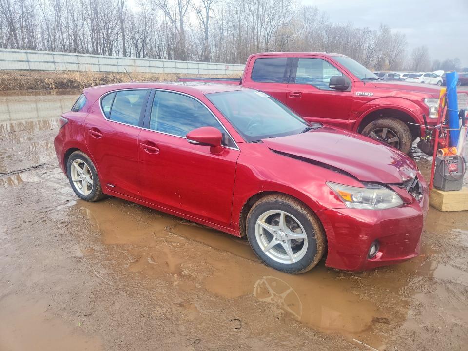 Photo 4 from auction – 2013 LEXUS CT with VIN JTHKD5BH3D2132255