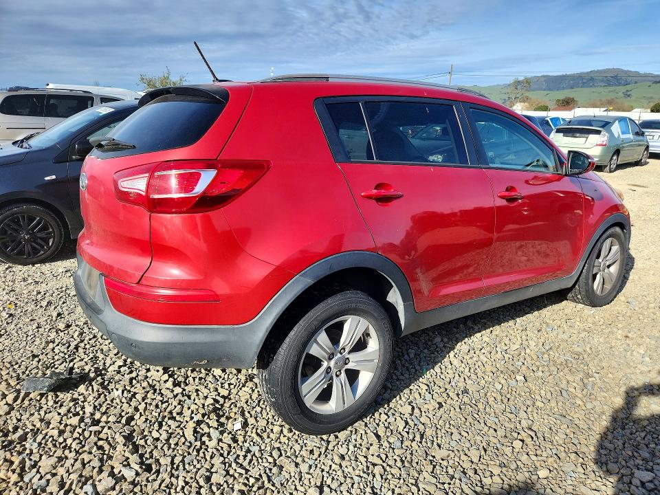 Photo 3 from auction – 2012 KIA SPORTAGE with VIN KNDPB3A25C7262554