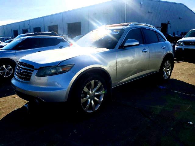 INFINITI FX45 2005 with VIN JNRBS08W25X402466 - Photo from auction