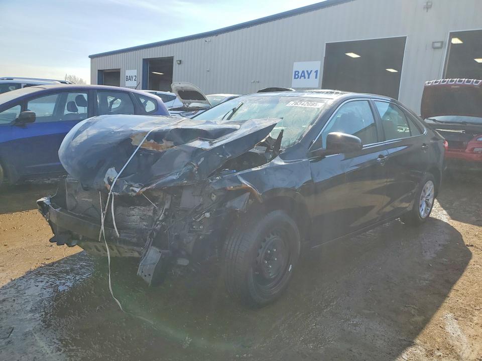 TOYOTA CAMRY LE 2017 with VIN 4T1BF1FK5HU407317 - Photo from auction