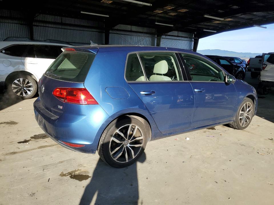 Photo 3 from auction – 2016 VOLKSWAGEN GOLF with VIN 3VW217AU4GM024970