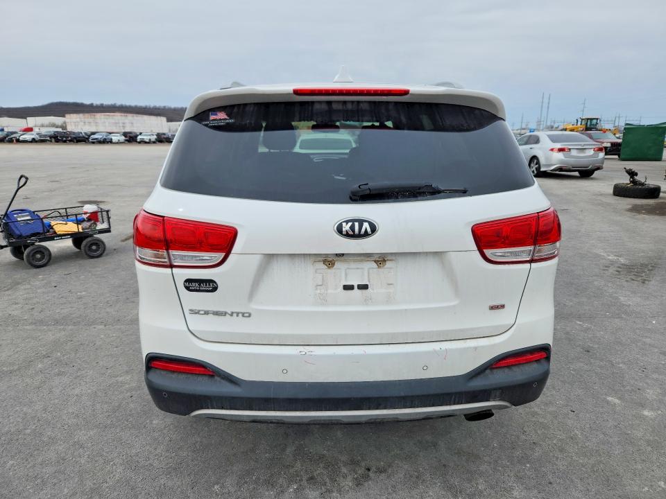 Photo 6 from auction – 2016 KIA SORENTO with VIN 5XYPH4A19GG029281