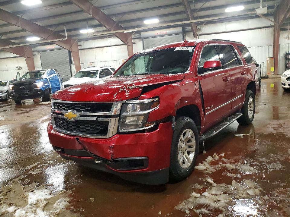 Photo 1 from auction – 2015 CHEVROLET TAHOE with VIN 1GNSKAEC8FR622031