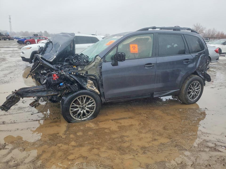 SUBARU FORESTER 2018 with VIN JF2SJEBC6JH431313 - Photo from auction