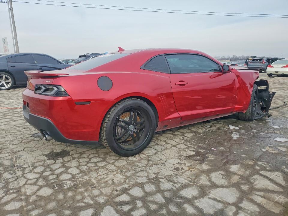 Photo 3 from auction – 2014 CHEVROLET CAMARO with VIN 2G1FK1EJ9E9266196