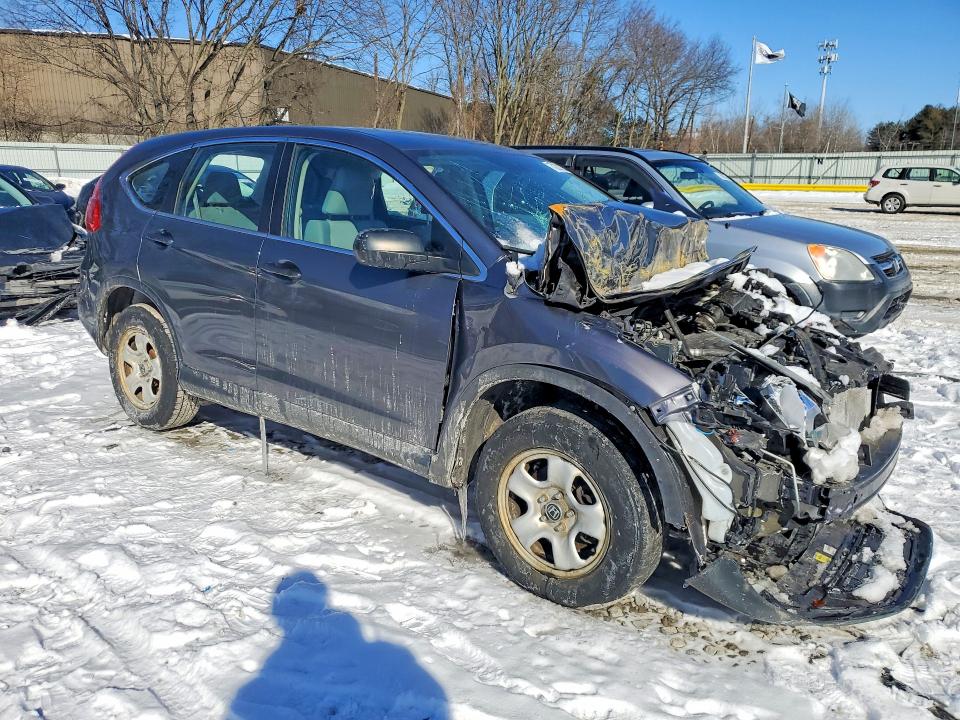 Photo 4 from auction – 2016 HONDA CR-V LX with VIN 5J6RM4H31GL118479