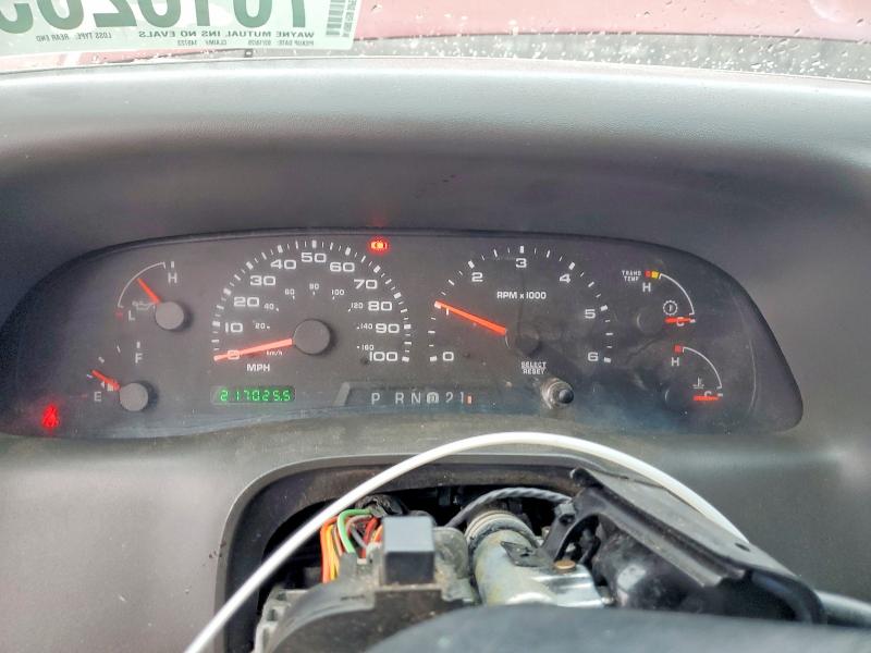Photo 9 from auction – 2004 FORD F250 with VIN 1FTNW21L14EA50469