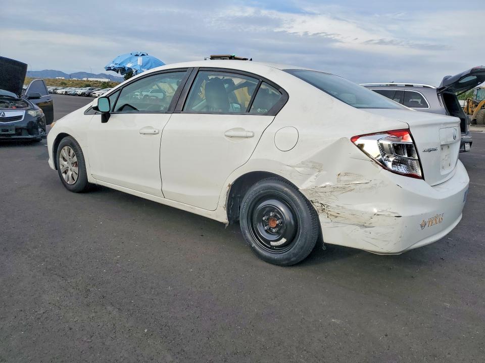Photo 2 from auction – 2012 HONDA CIVIC with VIN 2HGFB2F58CH584474