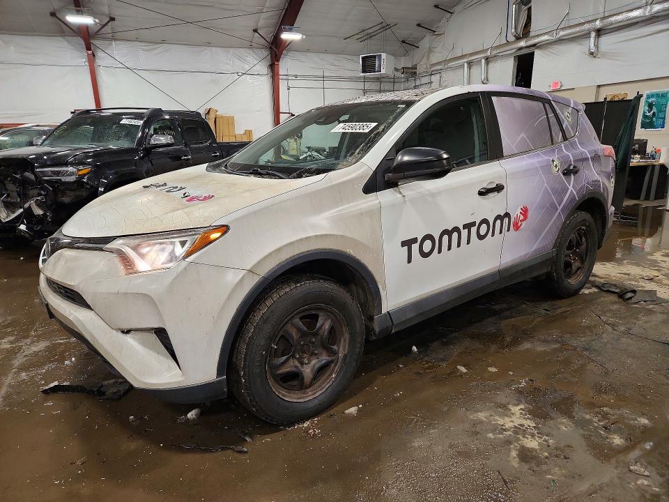 TOYOTA RAV4 LE 2018 with VIN 2T3ZFREV6JW498636 - Photo from auction