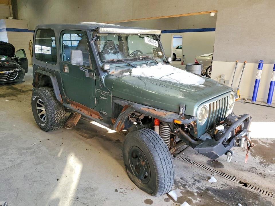 Photo 4 from auction – 2000 JEEP WRANGLER / with VIN 1J4FA49S2YP710100
