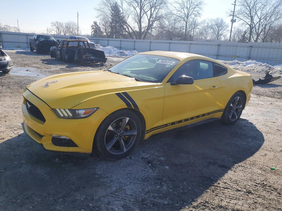 FORD MUSTANG 2015 with VIN 1FA6P8AM9F5397327 - Photo from auction