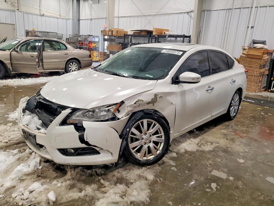 NISSAN SENTRA 2014 with VIN 3N1AB7AP6EL614938 - Photo from auction
