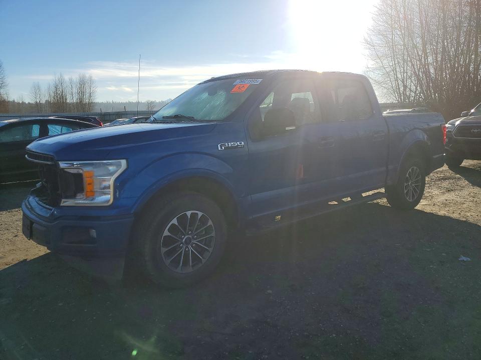 FORD F150 2018 with VIN 1FTEW1CP3JKD22141 - Photo from auction