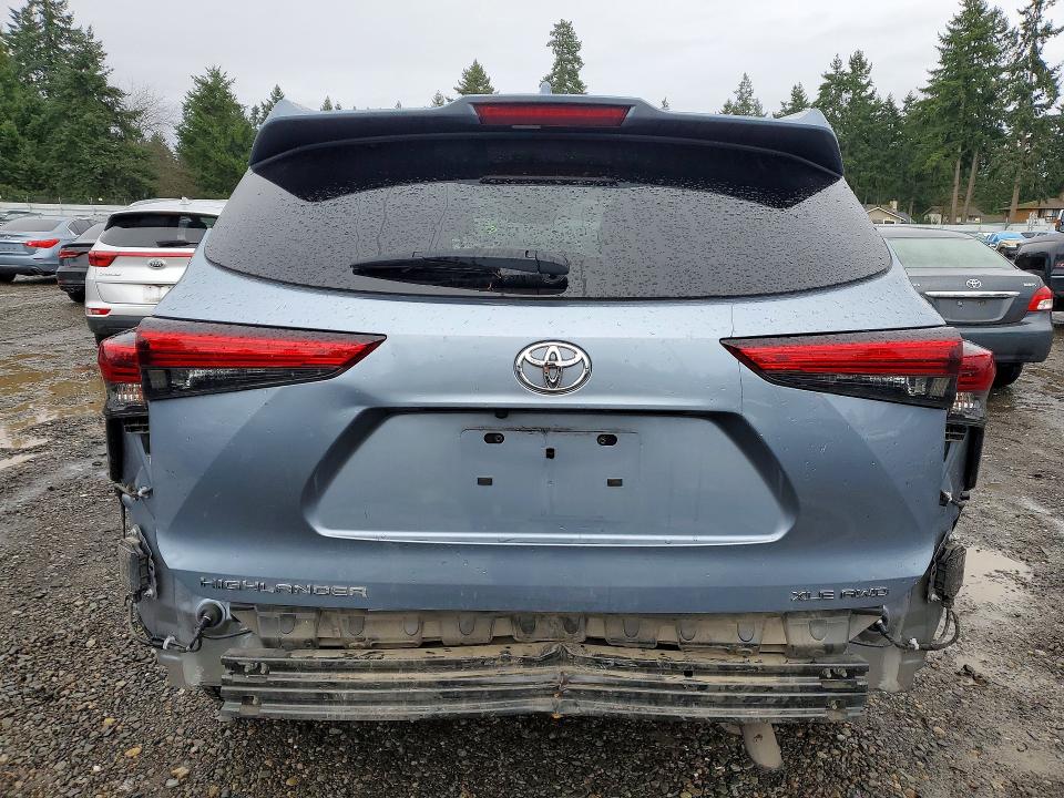 Photo 6 from auction – 2020 TOYOTA HIGHLANDER with VIN 5TDHZRBH0LS005913