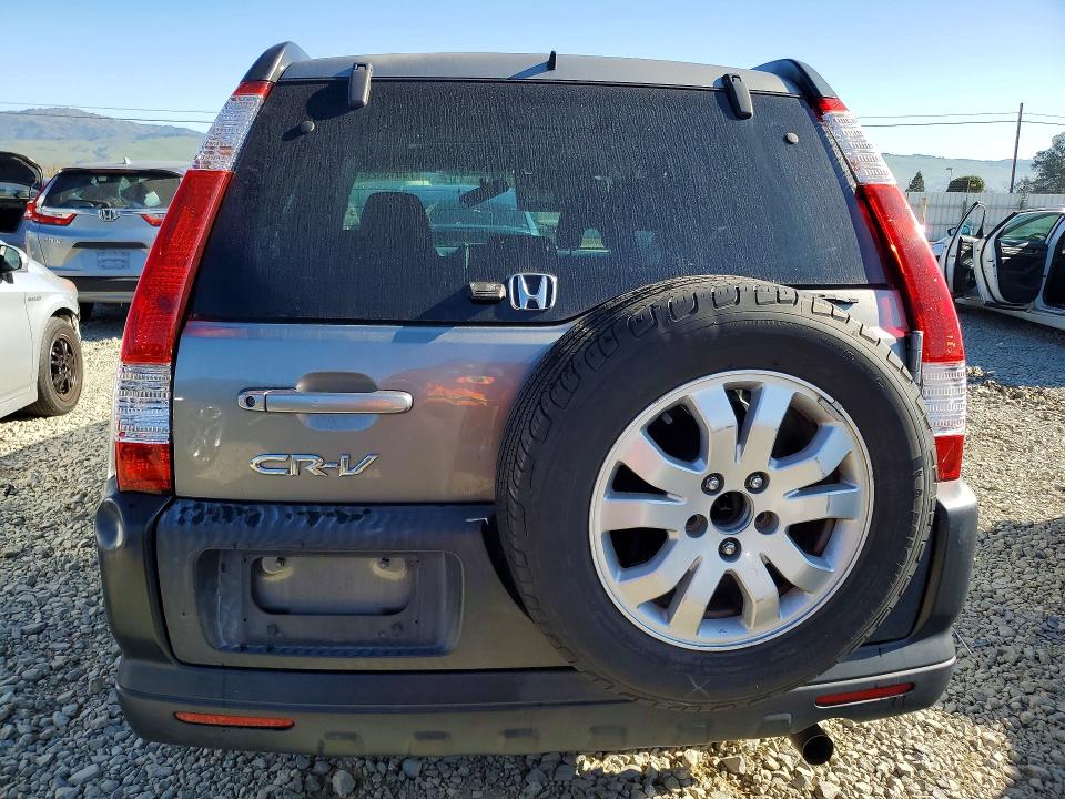 Photo 6 from auction – 2006 HONDA CR-V EX with VIN JHLRD68876C017011