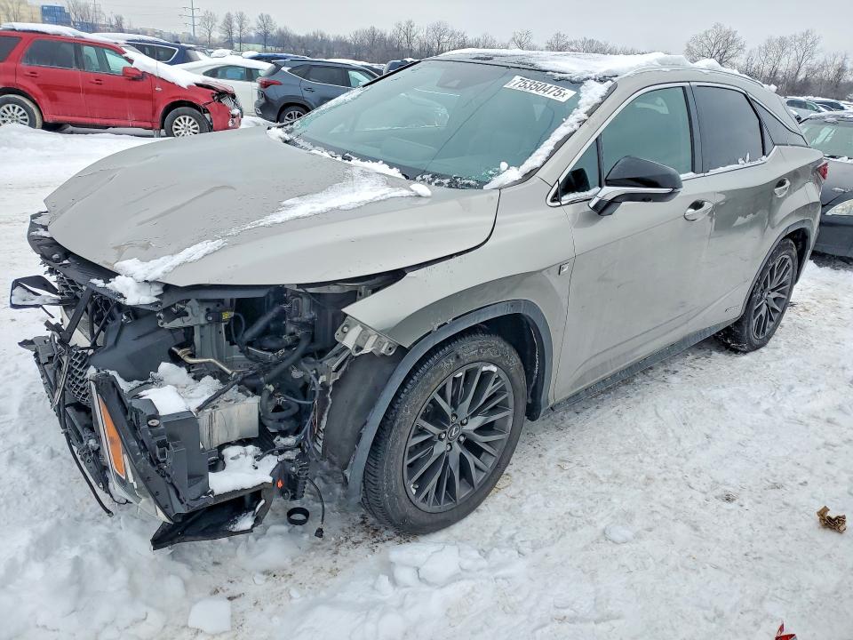 LEXUS RX 450H BA 2018 with VIN 2T2BGMCA3JC022240 - Photo from auction