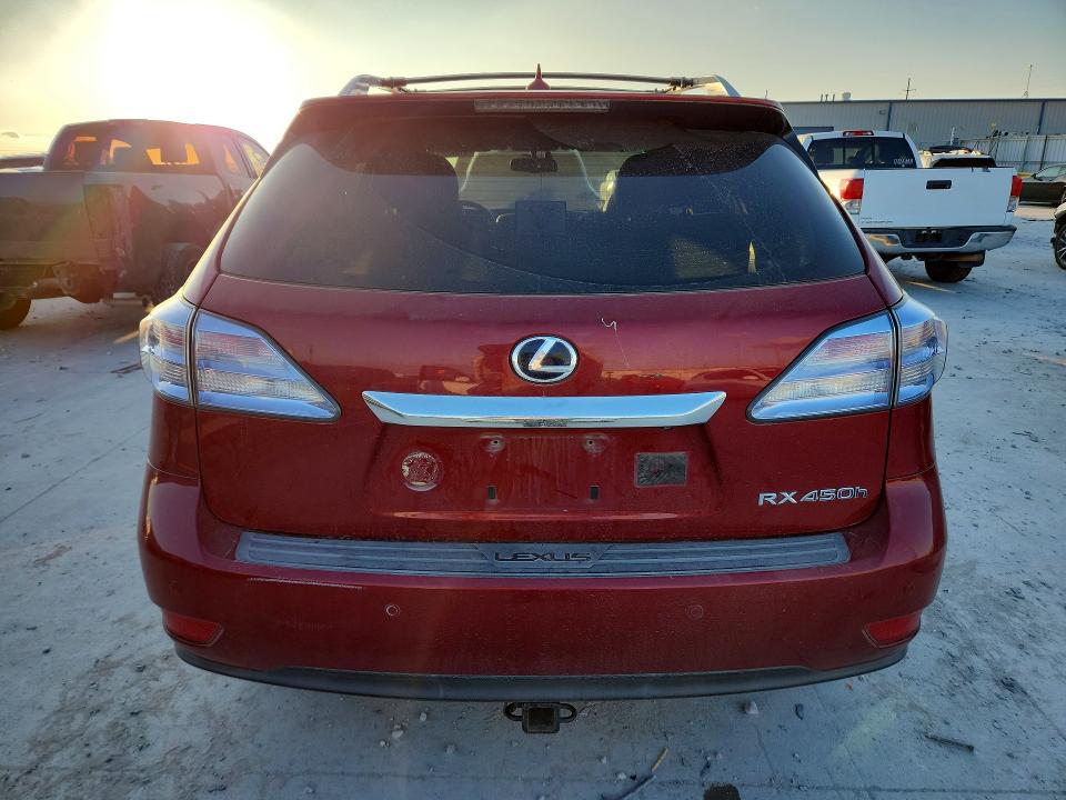 Photo 6 from auction – 2011 LEXUS RX 450H with VIN JTJBC1BA9B2417018