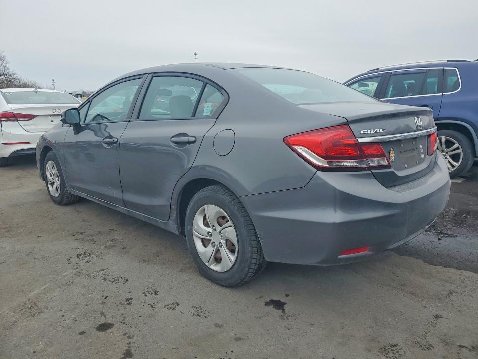 Photo 2 from auction – 2013 HONDA CIVIC with VIN 2HGFB2F54DH598602