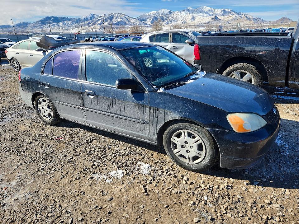 Фото 4 с аукциона – 2002 HONDA CIVIC с VIN JHMES16592S006507