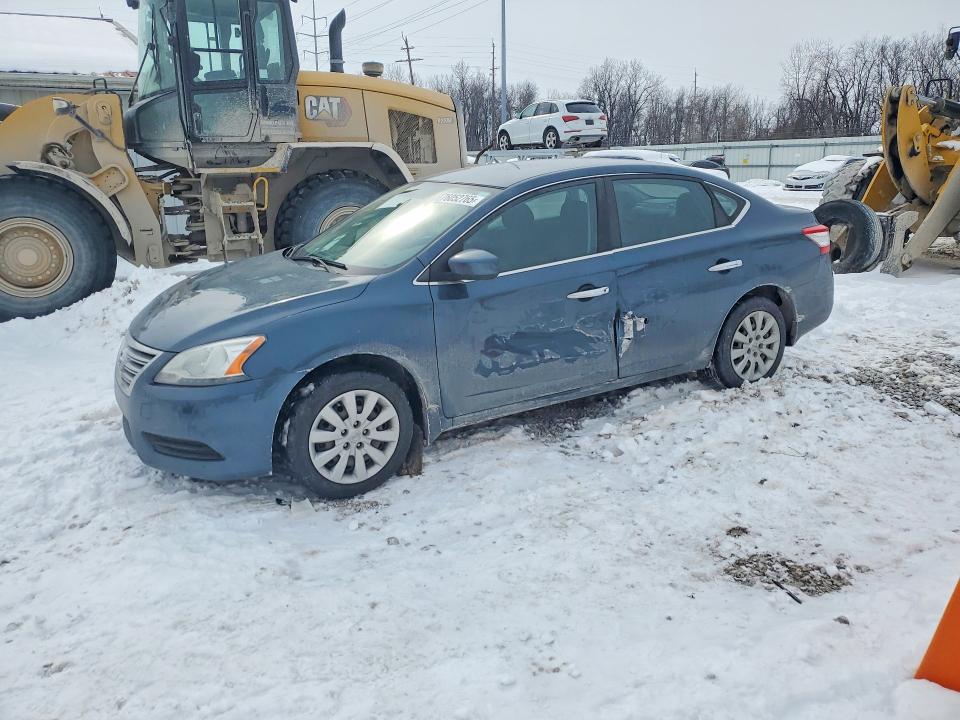 NISSAN SENTRA S 2014 with VIN 3N1AB7AP2EY234692 - Photo from auction