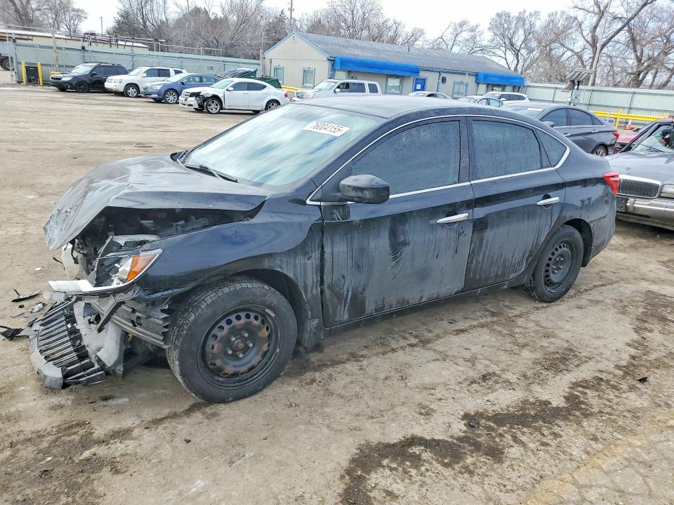 NISSAN SENTRA S 2017 with VIN 3N1AB7AP6HY268641 - Photo from auction