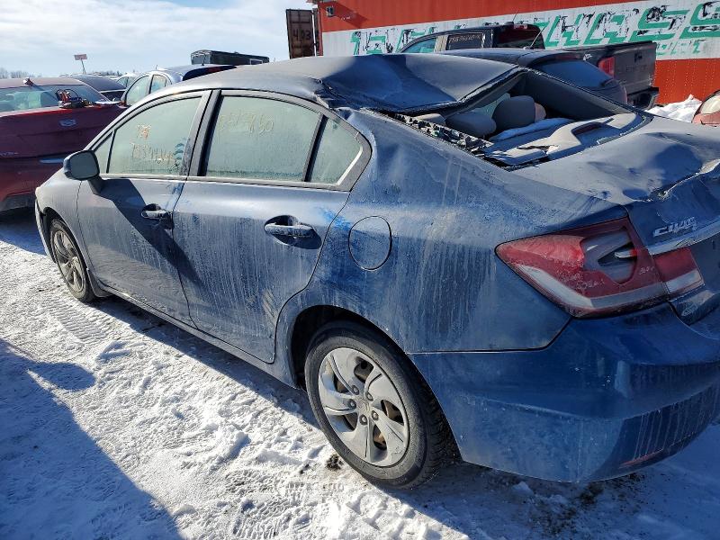 Photo 2 from auction – 2013 HONDA CIVIC with VIN 2HGFB2F45DH039924