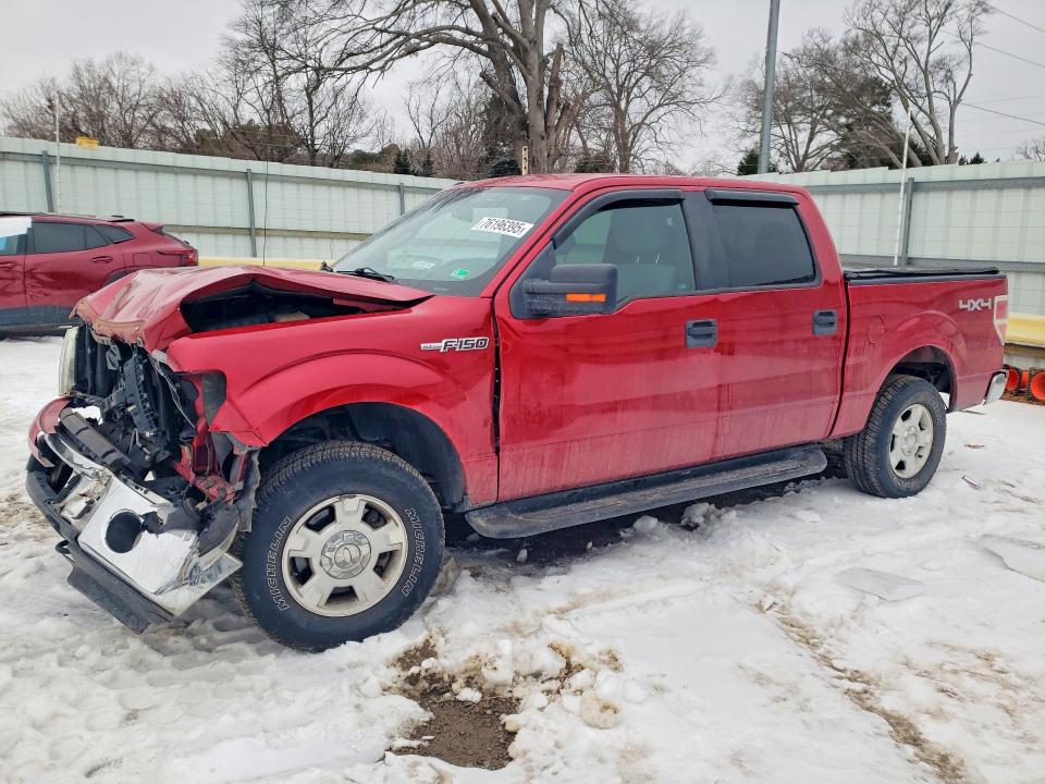 FORD F150 2012 with VIN 1FTFW1EFXCFA54144 - Photo from auction
