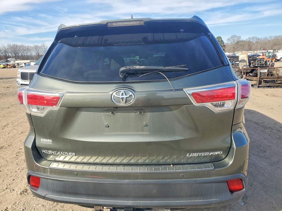 Photo 6 from auction – 2014 TOYOTA HIGHLANDER with VIN 5TDDKRFH8ES013029