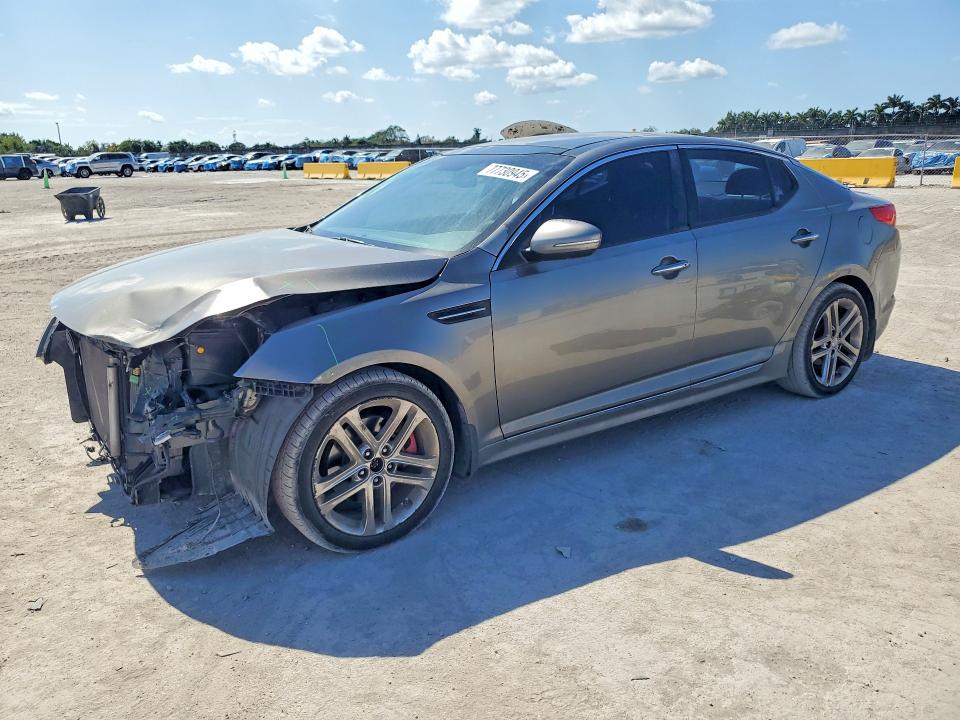 KIA OPTIMA SX 2013 with VIN 5XXGR4A63DG091316 - Photo from auction