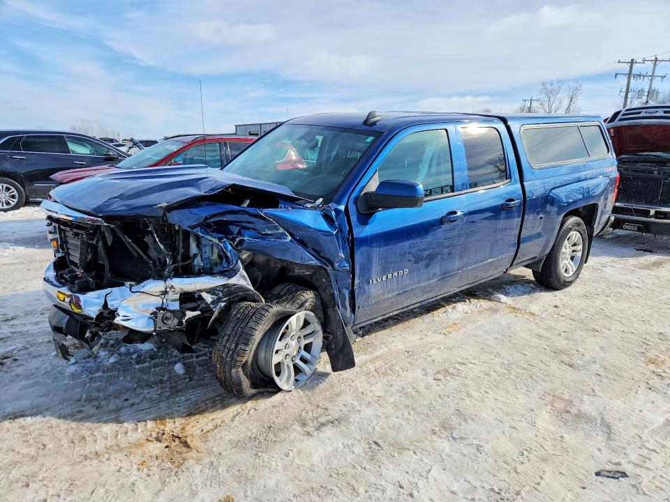CHEVROLET SILVERADO 2018 with VIN 1GCVKREC3JZ101876 - Photo from auction