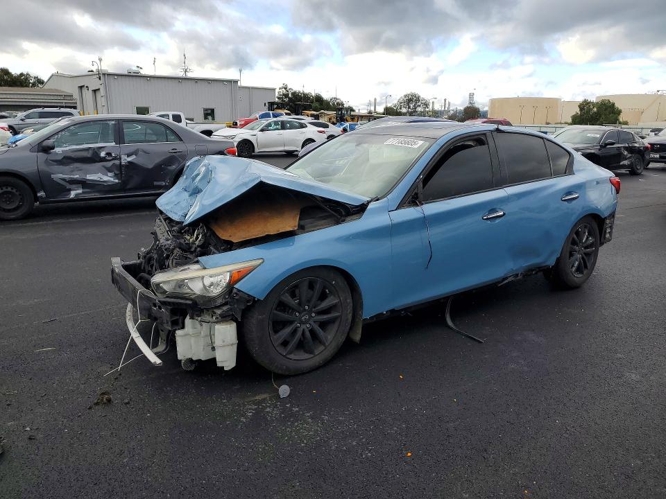 INFINITY Q50 2017 with VIN JN1EV7AP2HM733248 - Photo from auction