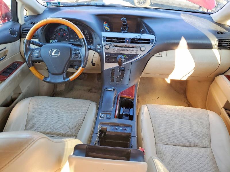 Photo 8 from auction – 2010 LEXUS RX with VIN 2T2BK1BA5AC050295