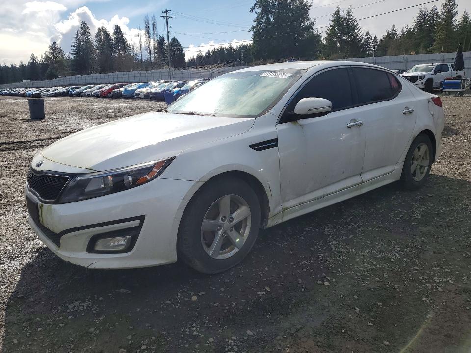 KIA OPTIMA 2015 with VIN KNAGM4A76F5654581 - Photo from auction